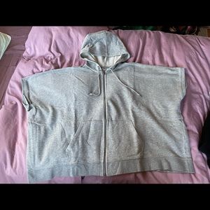 Uniqlo oversized vest hoodie